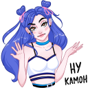 Стикер Бабл + Гам = Orbit #14 ВКонтакте