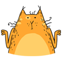 Стикер Желток #12 ВКонтакте