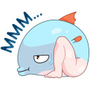 Стикер Реверсивная русалка #4 ВКонтакте