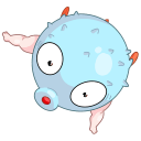 Стикер Реверсивная русалка #12 ВКонтакте