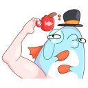 Стикер Реверсивная русалка #13 ВКонтакте