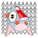 Стикер Реверсивная русалка #31 ВКонтакте