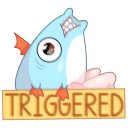 Стикер Реверсивная русалка #34 ВКонтакте