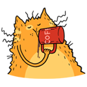 Стикер Желток #28 ВКонтакте