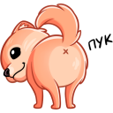 Стикер Принц Тоффи #32 ВКонтакте