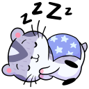 Стикер Мох #8 ВКонтакте