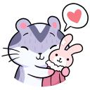 Стикер Мох #22 ВКонтакте