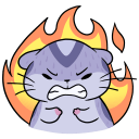 Стикер Мох #28 ВКонтакте