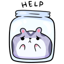 Стикер Мох #43 ВКонтакте