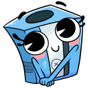 Стикер Канцелярики #4 ВКонтакте