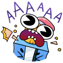 Стикер Канцелярики #16 ВКонтакте