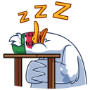 Стикер Бряк #32 ВКонтакте