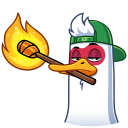 Стикер Бряк #37 ВКонтакте