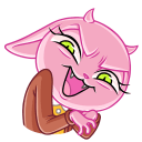 Стикер Кэтти #26 ВКонтакте