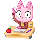 Стикер Кэтти #40 ВКонтакте