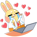 Стикер Пончик #12 ВКонтакте