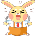 Стикер Пончик #21 ВКонтакте