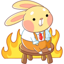 Стикер Пончик #26 ВКонтакте