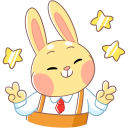 Стикер Пончик #28 ВКонтакте