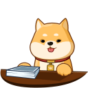 Стикер Акио #31 ВКонтакте