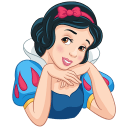 Стикер Белоснежка и гномы #24 ВКонтакте