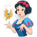 Стикер Белоснежка и гномы #26 ВКонтакте