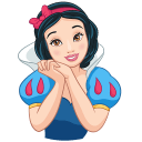 Стикер Белоснежка и гномы #31 ВКонтакте