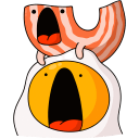 Стикер Завтрак #11 ВКонтакте