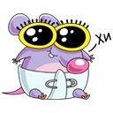 Стикер Крыс #8 ВКонтакте