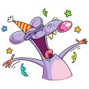 Стикер Крыс #32 ВКонтакте