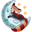 Стикер Мику #46 ВКонтакте