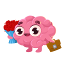 Стикер Мозг #1 ВКонтакте