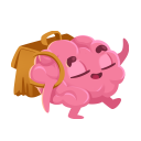 Стикер Мозг #12 ВКонтакте