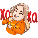 Стикер Марьяна Ро #11 ВКонтакте