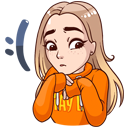 Стикер Марьяна Ро #20 ВКонтакте