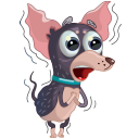 Стикер Гав-гав #2 ВКонтакте