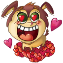 Стикер Гав-гав #6 ВКонтакте