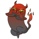 Стикер Мисти #7 ВКонтакте