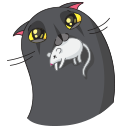 Стикер Мисти #12 ВКонтакте