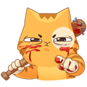 Стикер Ночь ужаса #6 ВКонтакте