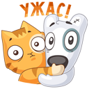 Стикер Ночь ужаса #19 ВКонтакте