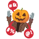 Стикер Маленькое зло #48 ВКонтакте