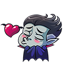 Стикер Граф Дракула #9 ВКонтакте