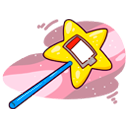 Стикер Имбирная ведьмочка #22 ВКонтакте