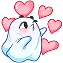 Стикер Привиденьице #3 ВКонтакте