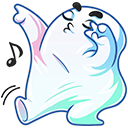 Стикер Привиденьице #9 ВКонтакте