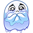 Стикер Привиденьице #17 ВКонтакте