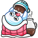 Стикер Привиденьице #26 ВКонтакте