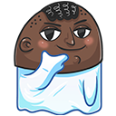 Стикер Привиденьице #34 ВКонтакте