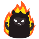 Стикер Лама Молли #36 ВКонтакте